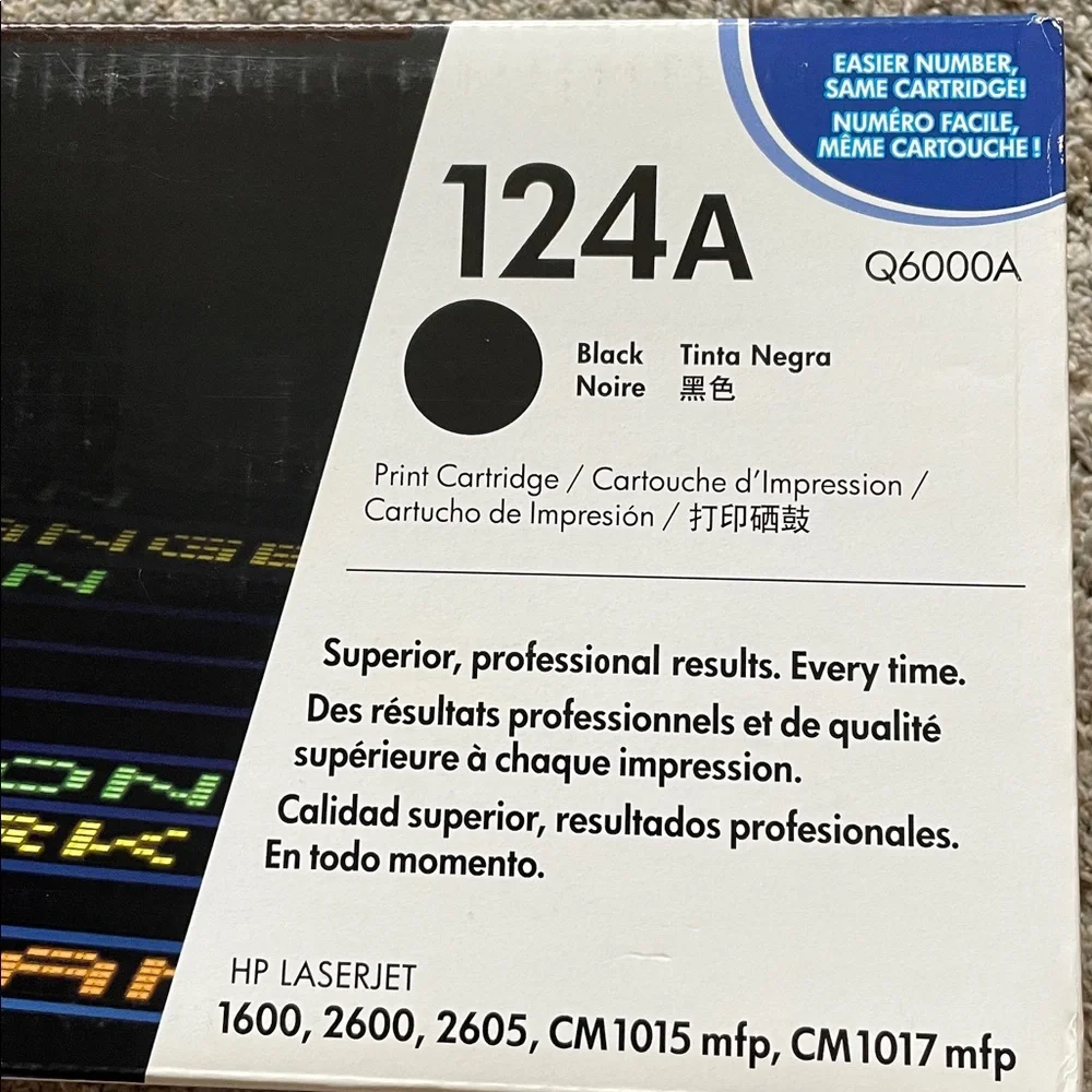 NWT HP Laser-jet Printer 124A Toner